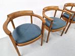 Set Vintage Stoelen Henning Munch Møbler M40, Ophalen, Hout, Gebruikt, -
