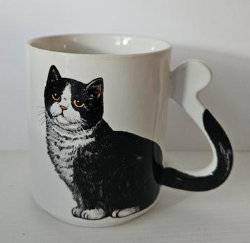 Drie mooie poezenmokken ongebruikt.  beschikbaar voor biedingen