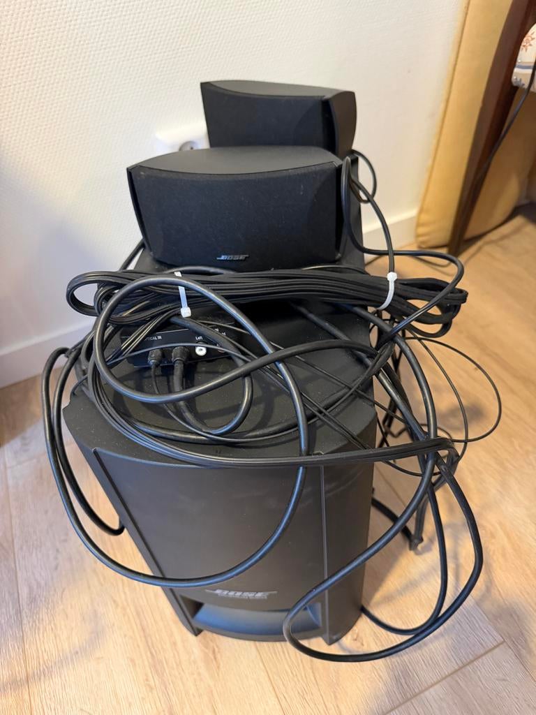 Bose 2.1 Geluidssysteem met Subwoofer, Audio, Tv en Foto, Luidsprekers, Ophalen of Verzenden, Gebruikt, Front, Rear of Stereo speakers