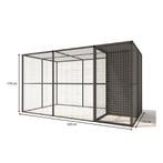 Kattenren Yara met sluis en nachthok model 2