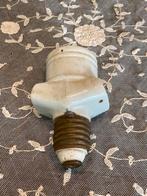 Vintage porseleinen adaptiestuk, fitting (120024), Antiek en Kunst, Antiek | Lampen, Ophalen of Verzenden