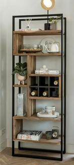 Boekenkast/Roomdivider/'wijnrek' Quebec van Henders & Hazel, Ophalen, Gebruikt, 50 tot 100 cm, 150 tot 200 cm