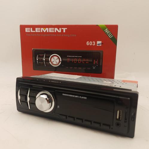 Element 603 Autoradio USB || AUX || TF Kaart || Nu €24.99, Verzamelen, Retro, Huis en Inrichting, Ophalen of Verzenden