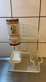 Oud Zwitsal rekje met blikje en zeepbakje, Ophalen