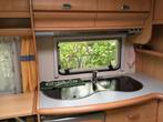 Hobby caravan  460 ufe de luxe easy 2001, Caravans en Kamperen, Caravans, Rondzit, Hobby, Frans bed, 750 - 1000 kg