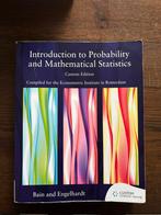 Introduction to Probability and Mathematical Statistics, Boeken, Studieboeken en Cursussen, Ophalen of Verzenden, Beta, Zo goed als nieuw