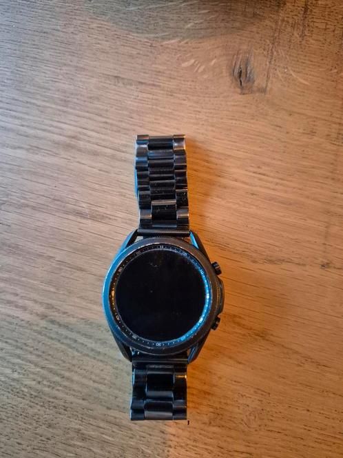 Samsung Galaxy Watch 3 - Zwart 43mm, Sieraden, Tassen en Uiterlijk, Smartwatches, Gebruikt, Android, Zwart, Afstand, Calorieverbanding