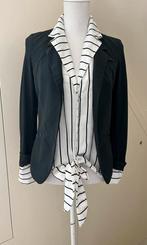 Penn Ink Blazer Maat 36 grijs blauw zwart  /trui ecru, Blauw, Ophalen of Verzenden, Zo goed als nieuw, Jasje