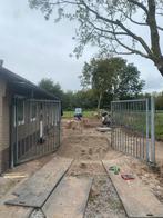B&G Dubbele Draaipoort - Hekwerk, Tuin en Terras, Tuinhekken en Hekwerk, Met poort, Gebruikt, Overige typen, Ophalen of Verzenden