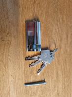 BKS Halve Cilinder 2* SKH - Zo goed als nieuw, Ophalen of Verzenden, Zo goed als nieuw, Koper of Messing, Slot