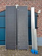 Tk 2 x Zgan platform carbon/Fiberdeck + alu kantplankset, Ophalen, Rolsteiger of Kamersteiger, 5 meter of hoger