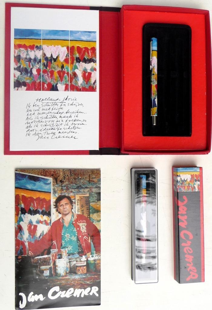 Jan Cremer produkten. Horloge Speciaal ontwerp AMC  enz, Verzamelen, Merken en Reclamevoorwerpen, Zo goed als nieuw, Gebruiksvoorwerp