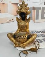 Beeld Aziatisch Figuur-lamp 1950 50CM XL Azie Buddha boeddha, Huis en Inrichting, Ophalen of Verzenden, Zo goed als nieuw, H, H
