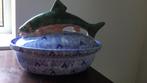 Patepot met vis, Antiek en Kunst, Antiek | Keramiek en Aardewerk, Ophalen of Verzenden