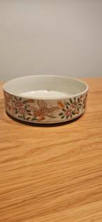 Antieke Chinese Schaal met Vogel en Bloemen, Ophalen
