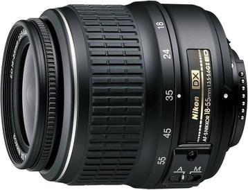 Nikon AF-S DX Nikkor 18-55mm F3.5-5.6 G VR z.g.a.n. beschikbaar voor biedingen