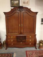 Antiek kabinet met secretaire, Ophalen of Verzenden