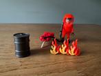 Playmobil 5367 Brandweerman met gaspak, Kinderen en Baby's, Ophalen of Verzenden, Gebruikt, Los playmobil