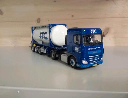 Daf XF ITC container chassis WSI, Hobby en Vrije tijd, Modelauto's | 1:50, Nieuw, Bus of Vrachtwagen, Wsi, Ophalen of Verzenden