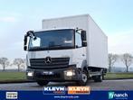 MERCEDES-BENZ ATEGO bakwagen laadklep, Euro 6, Wit, Mercedes-Benz, Bedrijf