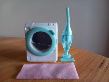Sylvanian families wasmachine/stofzuiger compleet  beschikbaar voor biedingen