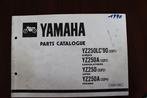 Yamaha YZ250 LC A 1990 motorcycle parts catalogue YZ 250, Ophalen of Verzenden, Yamaha