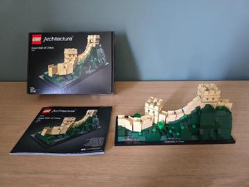 Lego Architecture 21041 Great Wall of China / Chinese Muur beschikbaar voor biedingen
