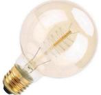 2x Spiraal lamp 80x120 E27 vintage 40W deco LED eventueel 48, 30 tot 60 watt, Led-lamp, Nieuw, A