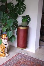 Vintage plantentafeltje retro, Verzamelen, Retro, Ophalen of Verzenden, Huis en Inrichting