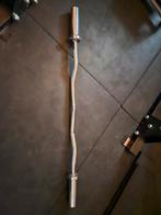 Ez  curl bar olympische stang 50mm, Sport en Fitness, Ophalen, Zo goed als nieuw, Halterstangen