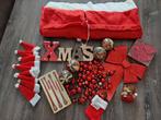 Kerstdecoraties rood, Ophalen of Verzenden