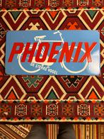 Prachtig emaille bord Phoenix de sterke vogel, Ophalen of Verzenden, Zo goed als nieuw, Reclamebord