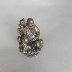 antiek Chinees bronzen miniatuur beeldje, Ophalen of Verzenden