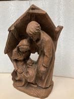 Houten Kerststal Beeld, Antiek en Kunst, Ophalen of Verzenden