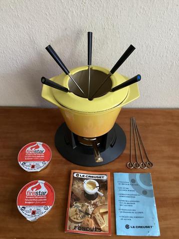 Le Creuset fondueset beschikbaar voor biedingen