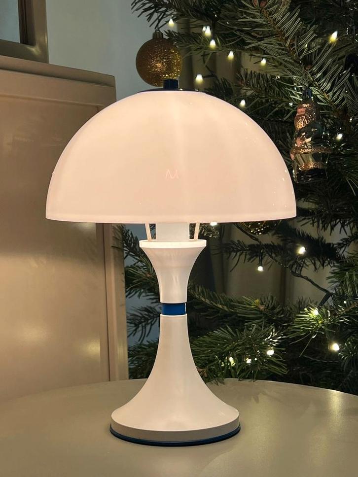 Dutch Design: Space Age Tafellamp - DL Lampen Holland '70s, Huis en Inrichting, Lampen | Tafellampen, Zo goed als nieuw, Minder dan 50 cm