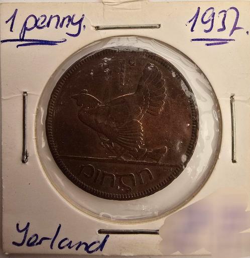 Ierland 1 penny 1937, Postzegels en Munten, Munten | Europa | Niet-Euromunten, Overige landen, Ophalen