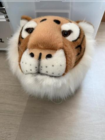 Wild & Soft Tijger Kop (voor aan de muur) beschikbaar voor biedingen