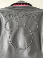 Biker Mickey Mouse Leren Jas - Maat L, Zwart, Ophalen of Verzenden, Zo goed als nieuw, Maat 42/44 (L)