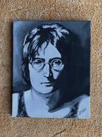 Schilderij John Lennon 30x24cm, Antiek en Kunst, Ophalen of Verzenden