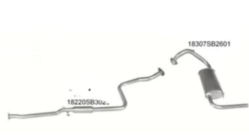 Honda civic uitlaat 1.5, Auto diversen, Overige Auto diversen, Verzenden