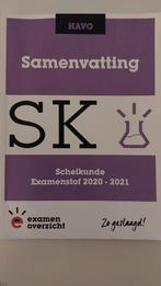 Samenvatting Scheikunde, Ophalen of Verzenden, Zo goed als nieuw, HAVO, Scheikunde