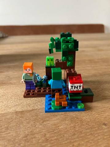 LEGO Minecraft Het Moerasavontuur 21240 beschikbaar voor biedingen