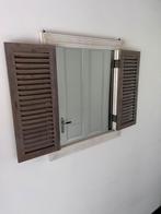 Brocante landelijk spiegel, Huis en Inrichting, Woonaccessoires | Spiegels, Ophalen, Minder dan 50 cm, Zo goed als nieuw, Minder dan 100 cm