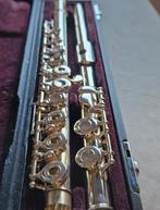 Dwarsfluit Yamaha, Ophalen of Verzenden, Gebruikt, Dwarsfluit, Met koffer of tas