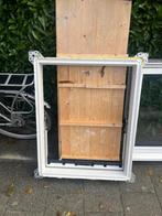 velux dakraam kunstof wit incl binnen zonwering, Doe-het-zelf en Verbouw, Glas en Ramen, Ophalen, Gebruikt, Minder dan 80 cm, 80 tot 120 cm