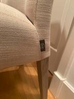 Stoffen Eetkamerstoelen (6 beschikbaar), Huis en Inrichting, Stoelen, Ophalen, Wit, Zo goed als nieuw, Vijf, Zes of meer stoelen