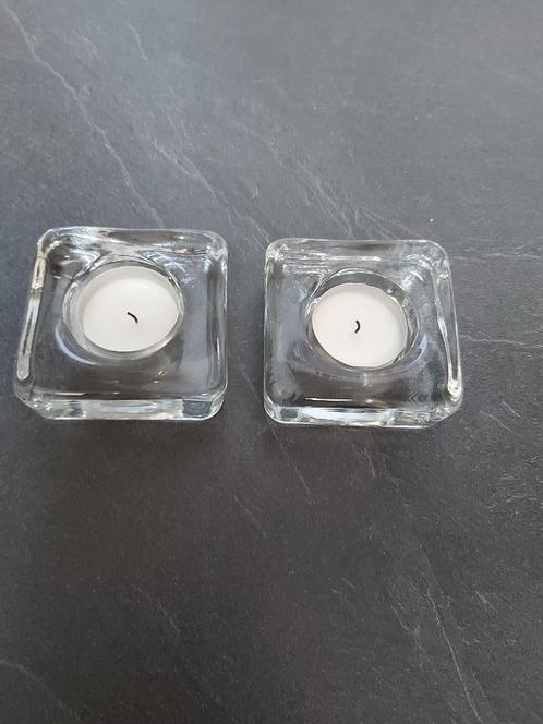 Waxinelicht houders, Huis en Inrichting, Woonaccessoires | Kandelaars en Kaarsen, Zo goed als nieuw, Kandelaar, Minder dan 25 cm