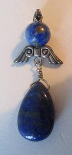 Hanger LL03: Lapis lazuli-Blauw - 5½cm x 2cm., Verzenden, Nieuw in verpakking, Overige typen