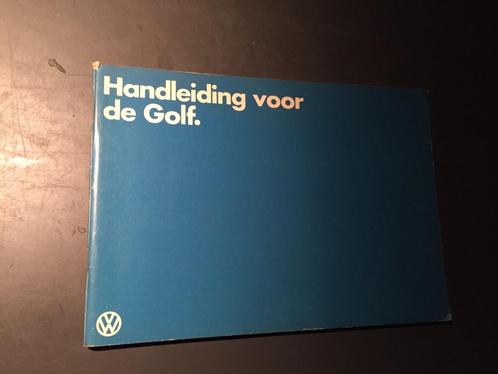 Instructieboekje Volkswagen GOLF 1980, Auto diversen, Handleidingen en Instructieboekjes, Ophalen